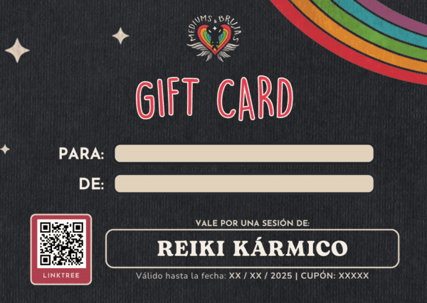 Gift Card Sesiones Holísticas