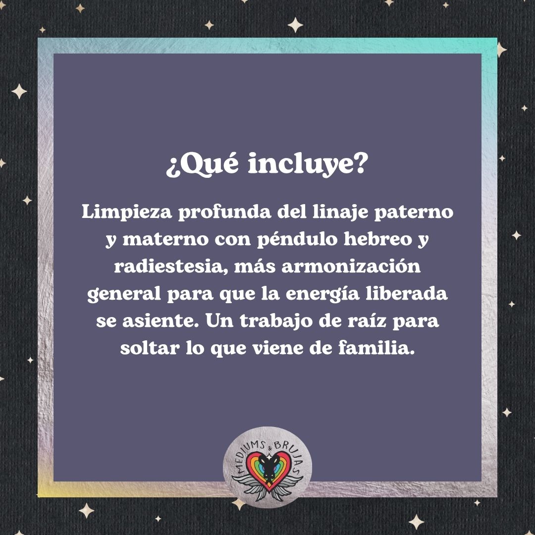 Limpieza Energética de Clan — Linaje Paterno y Materno - Image 3
